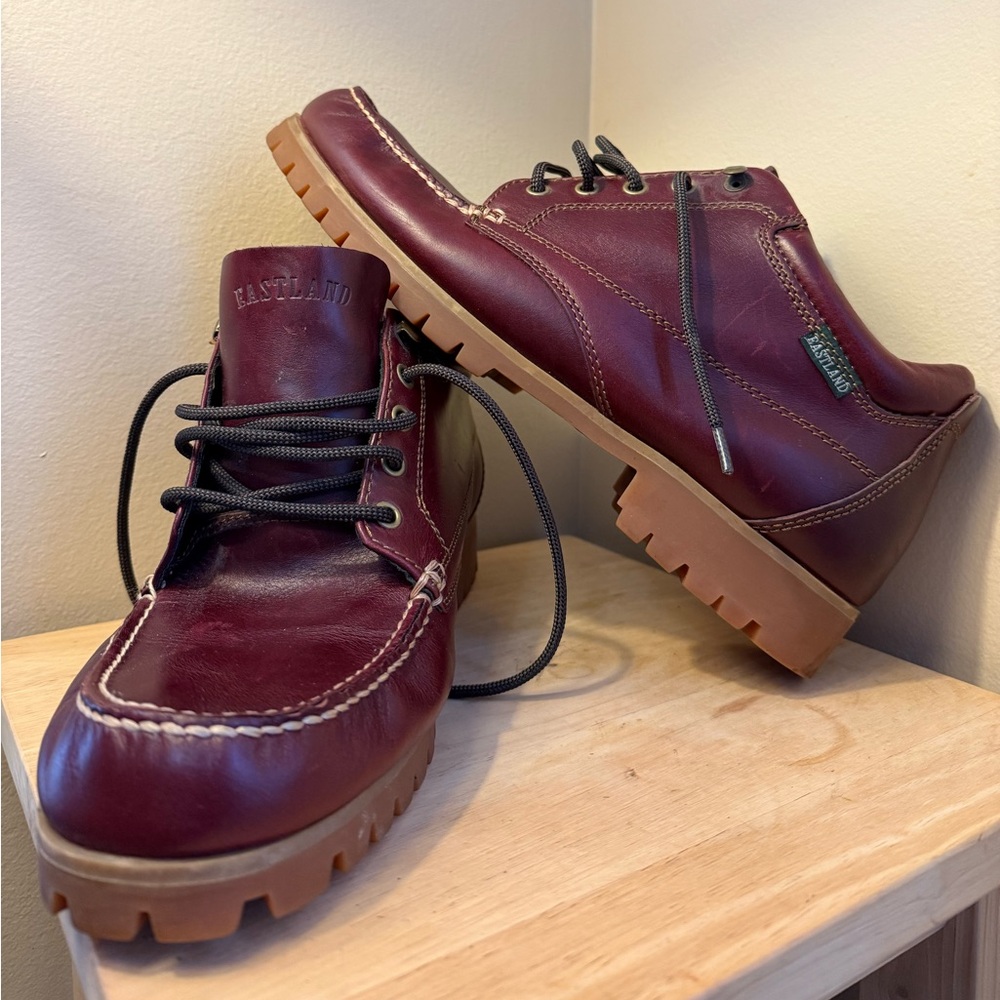 Eastland Men’s Brooklyn Leather Boots – Size 13D